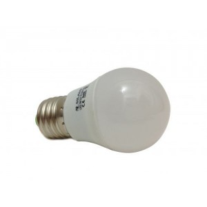 Lampada LED 3W Globo E27 - Luce fredda