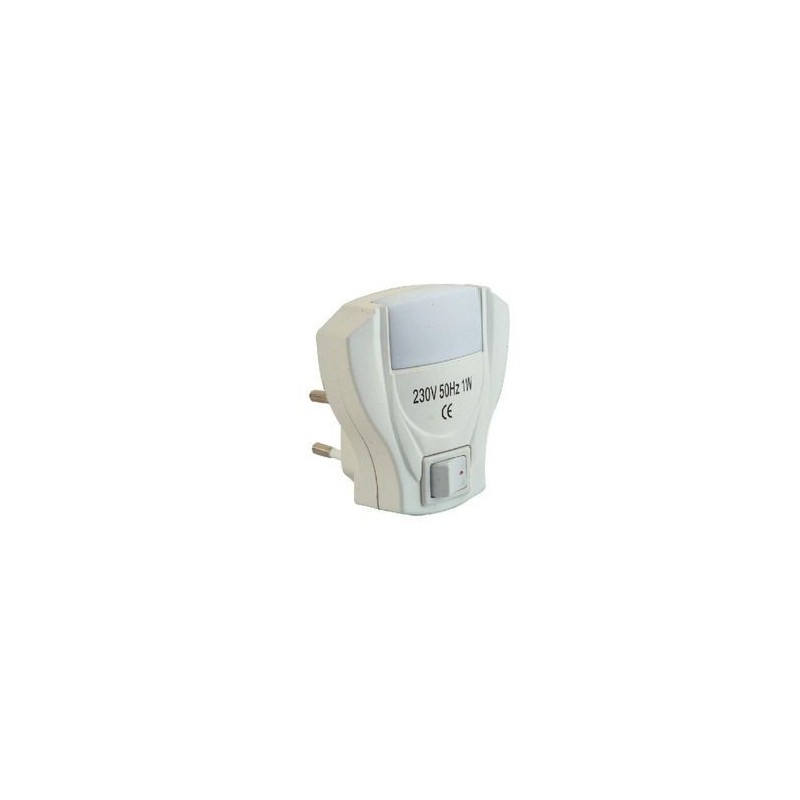 Diffusore notturno 2 LED 0.5W con interruttore