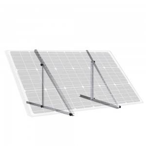 ART. 800605 - Coppia staffe da tetto o a terra per pannello solare
