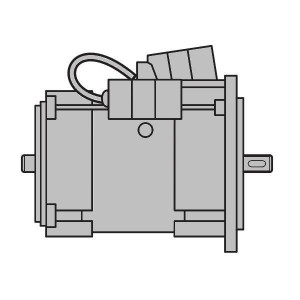 ART. 690615 - Motore elettrico monofase da 0,5CV per MEC 200