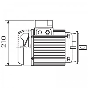 ART. 690432 - Motore elettrico trifase da 0,5CV per MEC 200