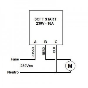 ART. 820007 - Soft Start 230V - 16A - 3500W