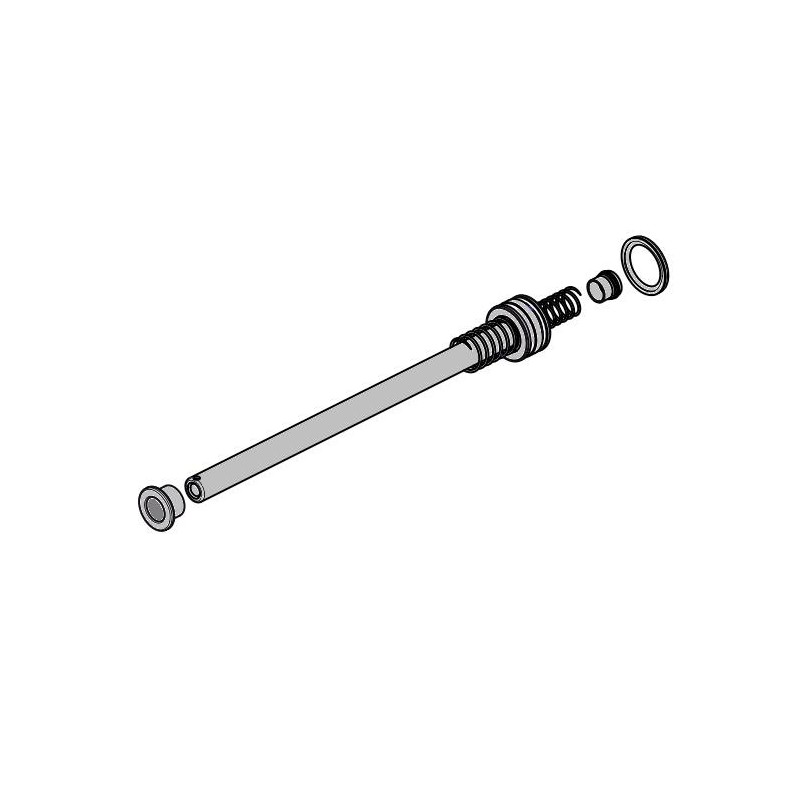 ART. 690504 - Stelo con stantuffo per Hindi 880 e 880 EVO per freno - Corsa 280