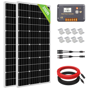 ART. 800616 - Kit solare con 2 pannelli solari da 100W