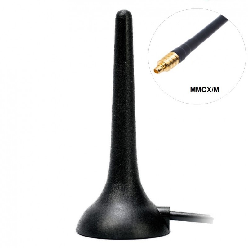 ART. 450719 - Antenna GSM con connettore MMCX dritto mod. MC 1025