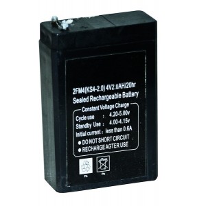 ART. 210037 - Batteria ermetica ricaricabile 4V 2A/h