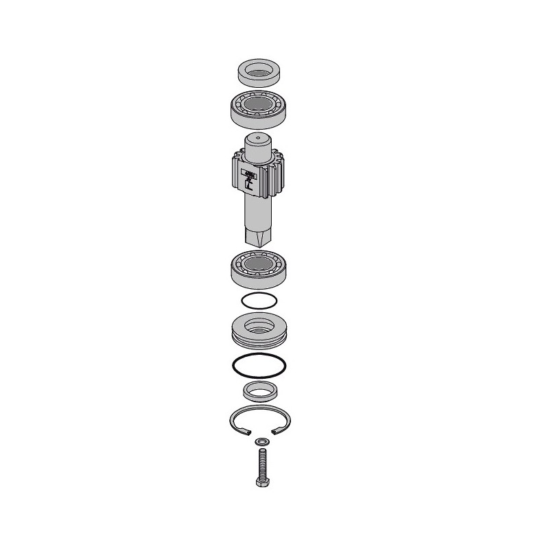 ART. 641000 - Albero dentato completo per Aproli 280-700 Robusto