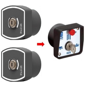 ART. 620060 -  2 Selettori a chiave compatibile con PRIT 19