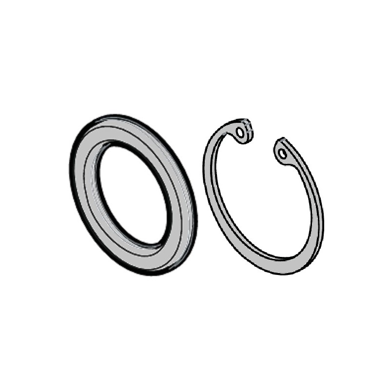 ART. 690569 - Rondella distanziatrice e Seeger per Hindi 880 e EVO