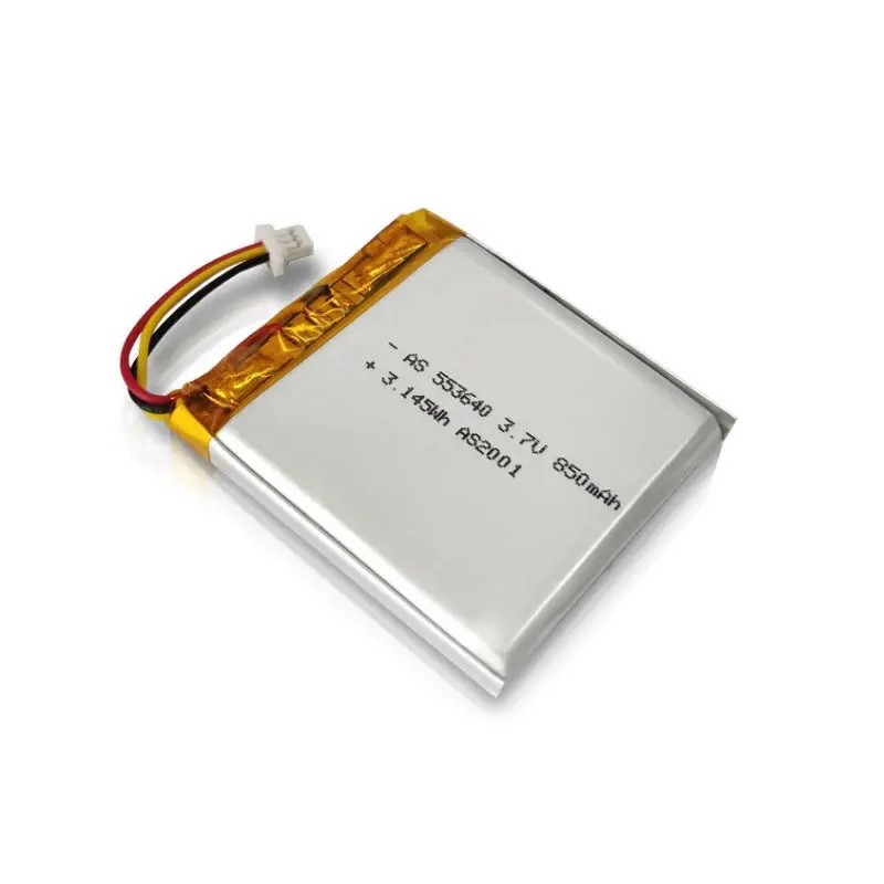 ART. 210060 - Batteria ai polimeri di litio da 3.7V 850mAh mod. 553640